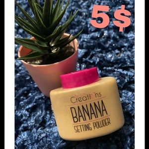 Setting powder banana